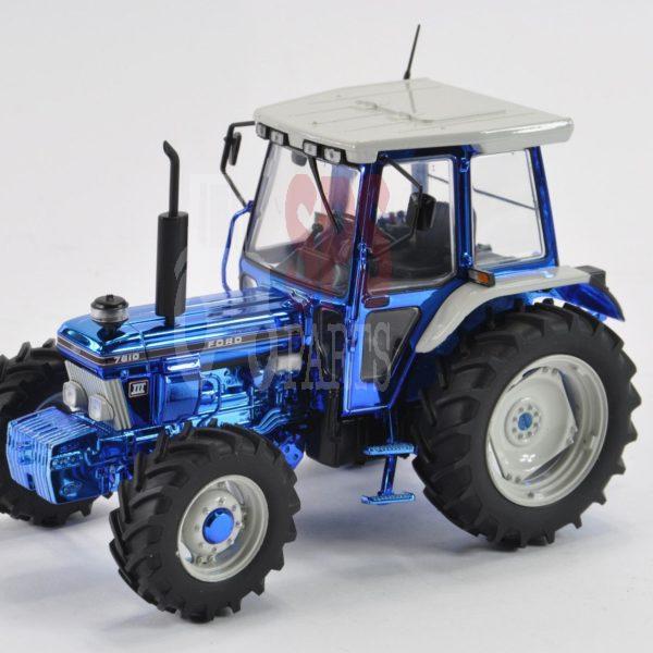 UH Ford 7810 Tractor Blue Chrome Limited Edition 1/32 Scale