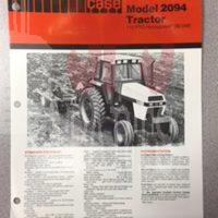 Case 2094 Tractor Sales Brochure