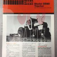 Case 2590 Tractor Sales Brochure