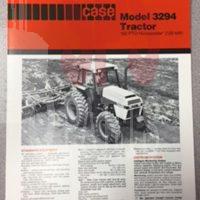 Case 3294 Tractor Sales Brochure