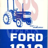 Ford 1910 Tractor Operators Manual