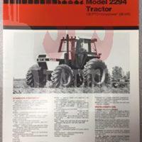 Case 2294 Tractor Sales Brochure