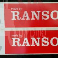 FR Ransomes Plough Decal - Pair