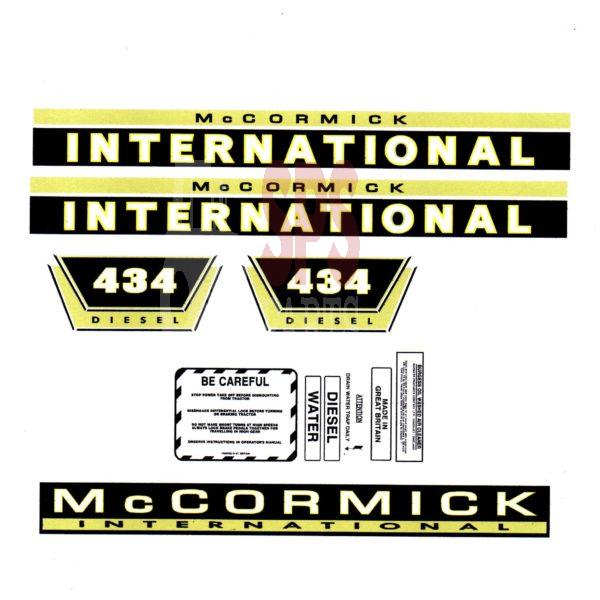 McCormick International 276 Tractor Decal Set