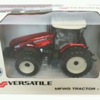 Ertl Versatile 310 Tractor With Dual Wheels 1/32 scale - Red Chrome Chase Unit