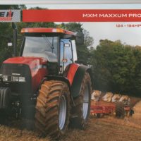 Case/IH MXM Maxxum Pro Tractor Sales Brochure
