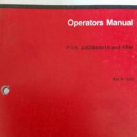 Case/IH 1680 Axial Flow Combine Operators Manual