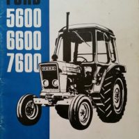 Ford 5600 6600 7600 Tractor Operators Manual