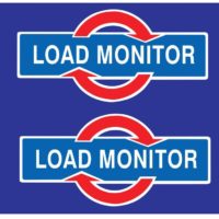 Ford 5000 7000 Tractor Load Monitor Decal (pair)