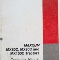 Case/IH MXC Maxxum Tractor Operators Manual