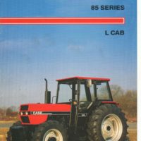 Case/IH 85 L Cab Tractor Sales Brochure