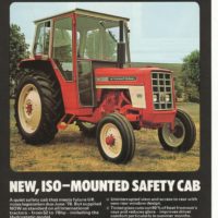 International Tractor Iso-Mounted Safety Cab Sales Brochure