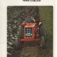International 444 Tractor Sales Brochure