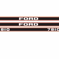 Ford 7810 Tractor Decal Set