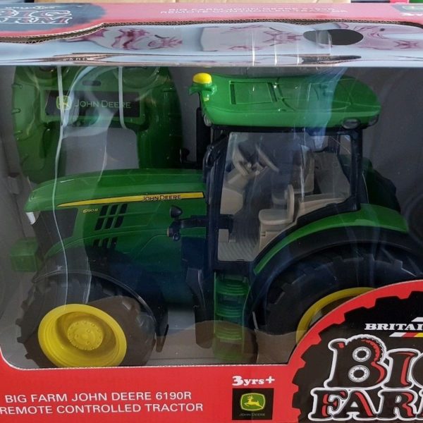 Britains John Deere 6190R Remote Control Tractor 1/16 scale