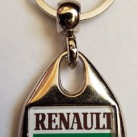 Renault Tractor Keyring