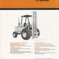 Case 584 585 586 C Series Forklift Sales Brochure