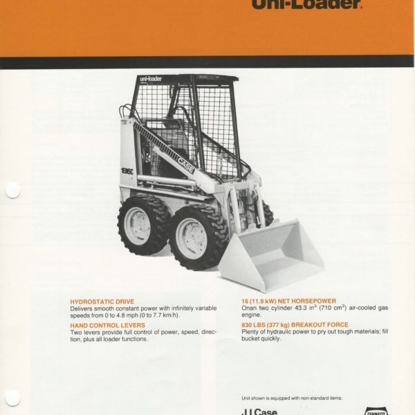 Case 1816C Uni-Loader Sales Brochure