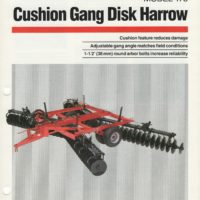 Case/IH 475 Cushion Gang Disk Harrow Sales Brochure