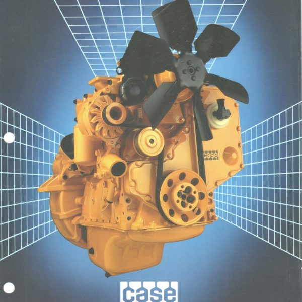 Case 4-390 Diesel Engine Sales Brochure