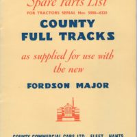 County Full Tracks Parts Catalogue
