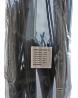 Black Cable Ties Assorted - Pack of 200