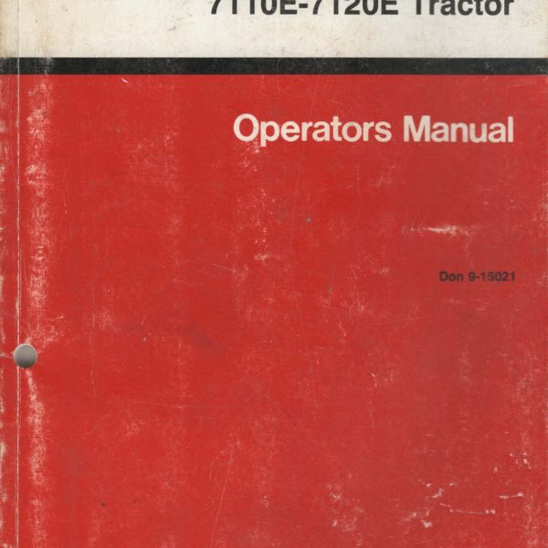 Case/IH 7110 7120 Magnum Tractor Operators Manual