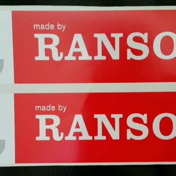 FR Ransomes Plough Decal - Pair