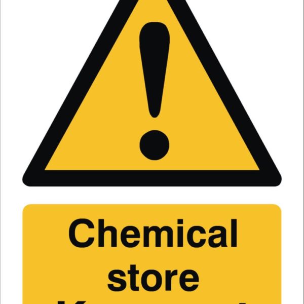 Chemical Store Sign