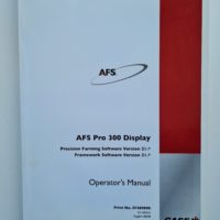Case/IH AFS Pro 300 Display Operators Manual | SPS Parts